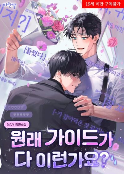 Are all guides usually like this? Cover